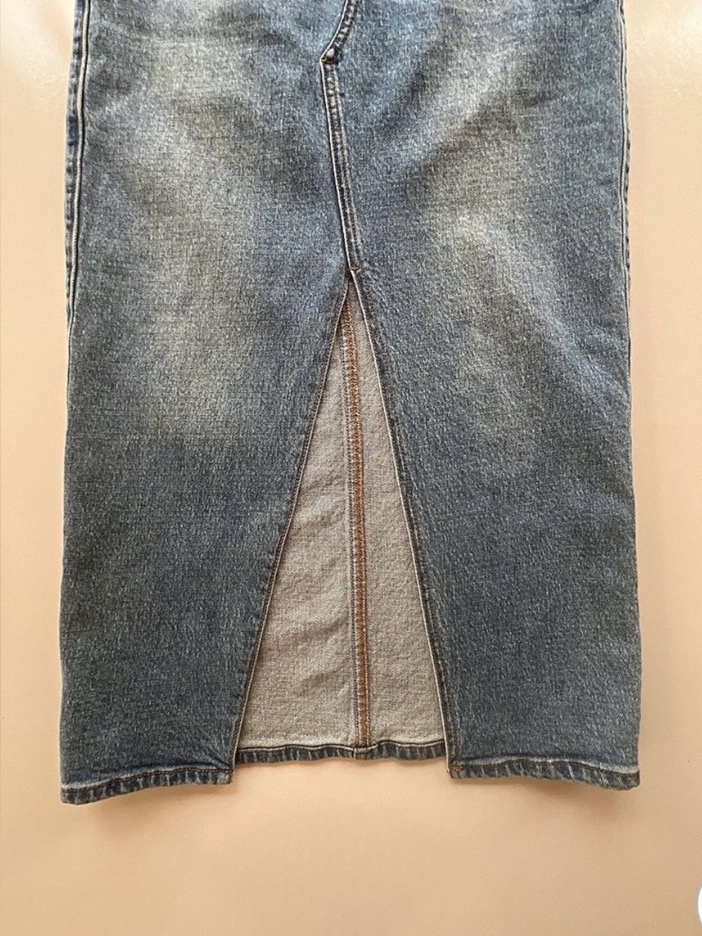 Hudson Size 26 Reconstructed Denim Skirt in Lucen - Picture 8 of 8